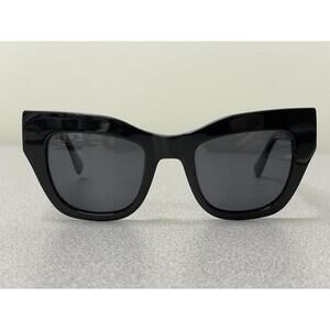 I-SEA Decker Cat Eye Matte Black Sunglasses Handmade FRAMES ONLY